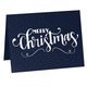 Merry Christmas Folded Shimmer Holiday Cards Image 8 of 10